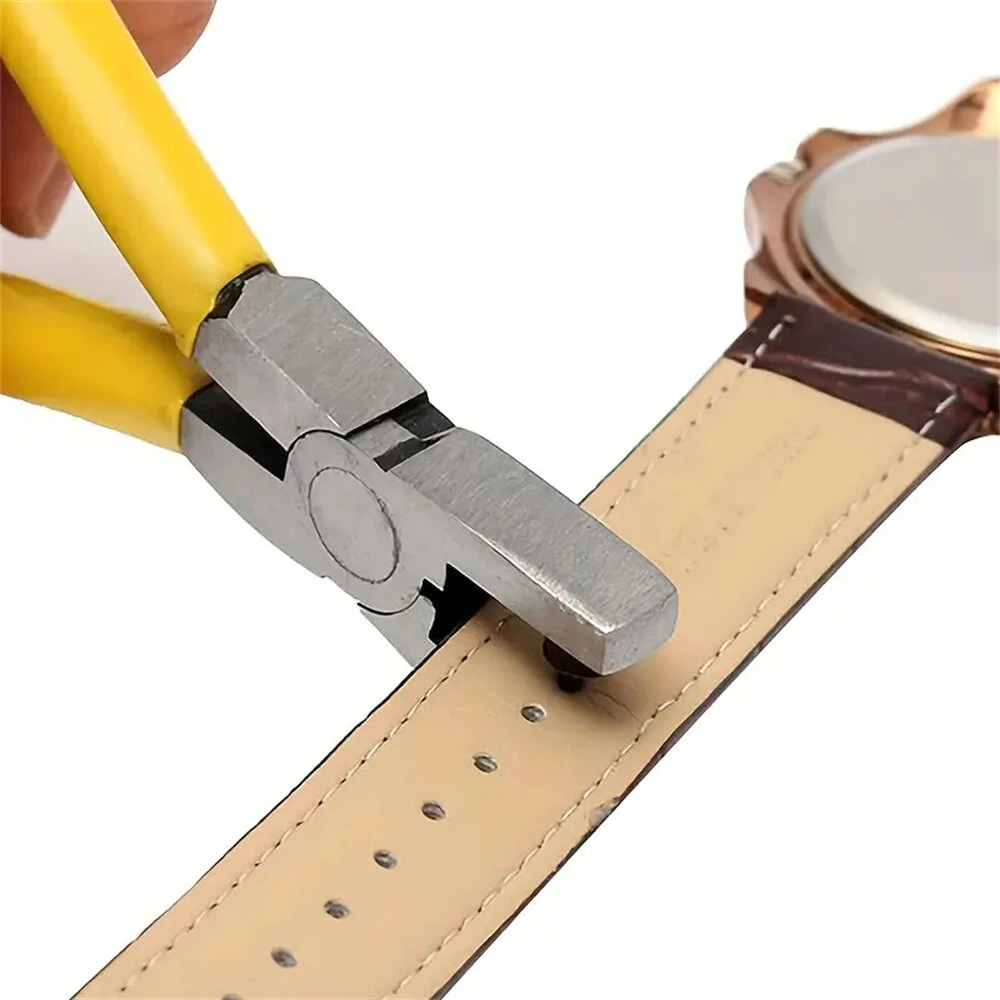 (image for) Universal 2.0mm Leather Hole Punch Plier, Watch Repair Tools, Leather Strap Punching Pliers, Watch Strap Punching Pliers High Quality Punching Pliers